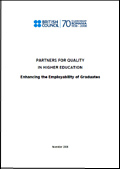 Gabriel IVAN (ed.). Partners for Quality in Higher Education. Enhancing the Employability of Graduates